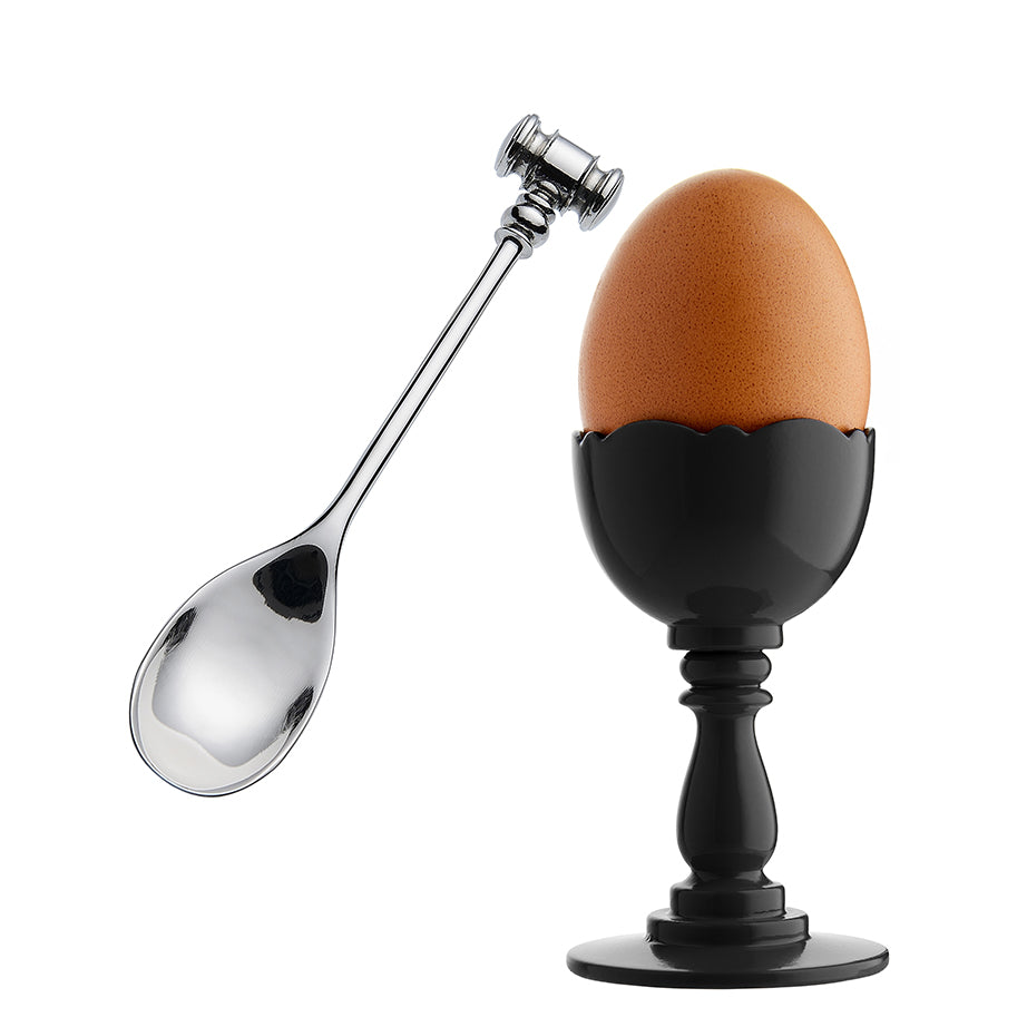 Dressed Egg Cup and Spoon