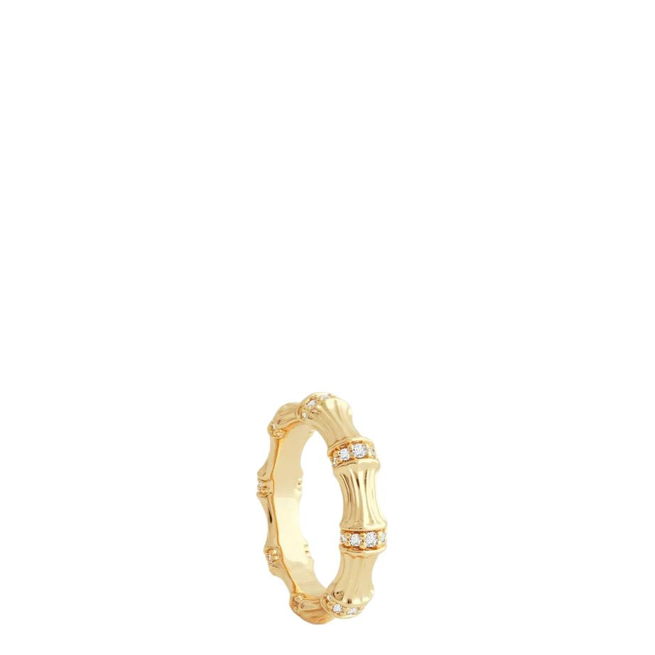 Bamboo Jewellery Collection | Gold & Pavé
