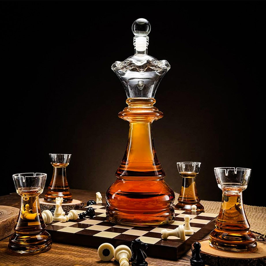 Chess Decanter Set