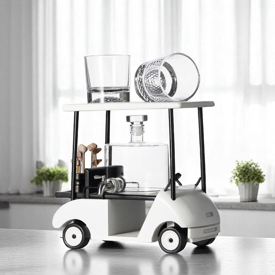 Golf Cart Decanter Set