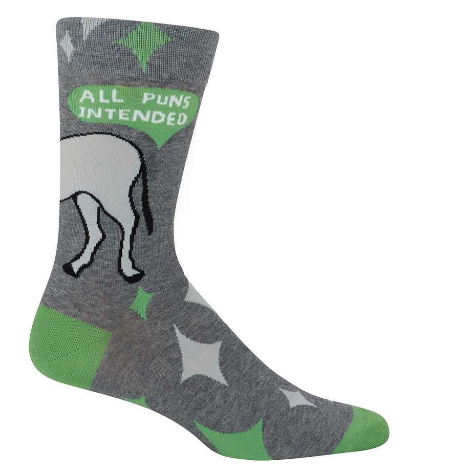 BlueQ Men's Crew Socks