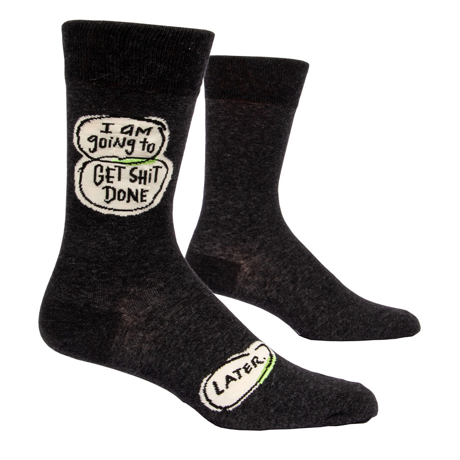 BlueQ Men's Crew Socks