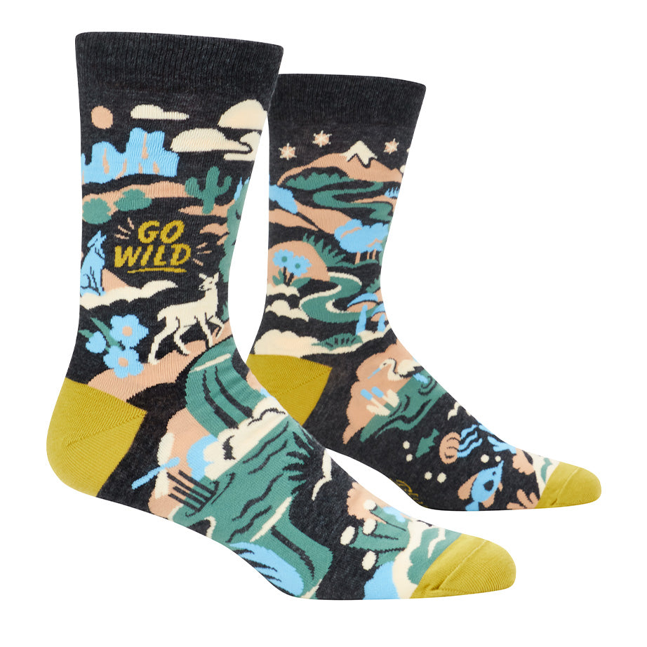 BlueQ Men's Crew Socks