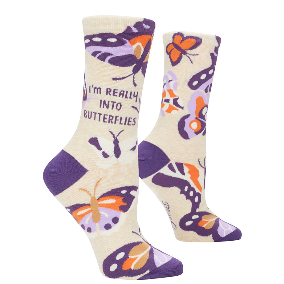 BlueQ Women's Crew Socks