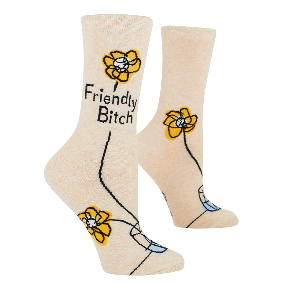 BlueQ Women's Crew Socks