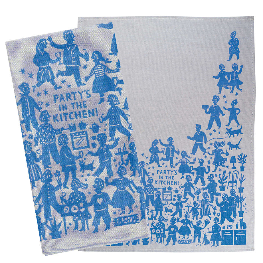 BlueQ Screen Printed Dish Towels