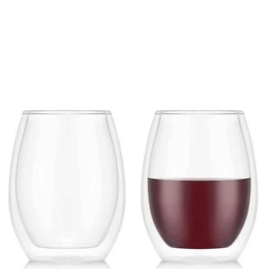 Skål Double Wall Wine Glasses
