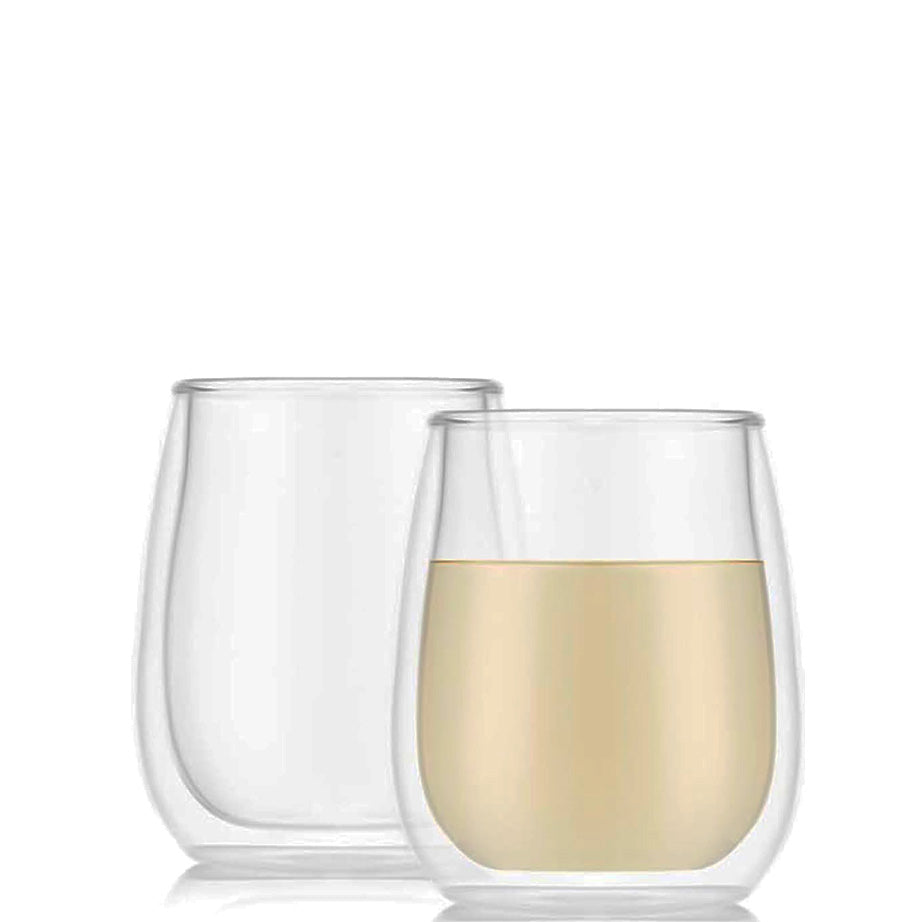 Skål Double Wall Wine Glasses