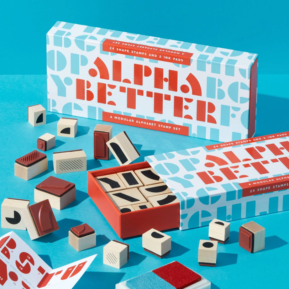 Alpha Better Stamp Set