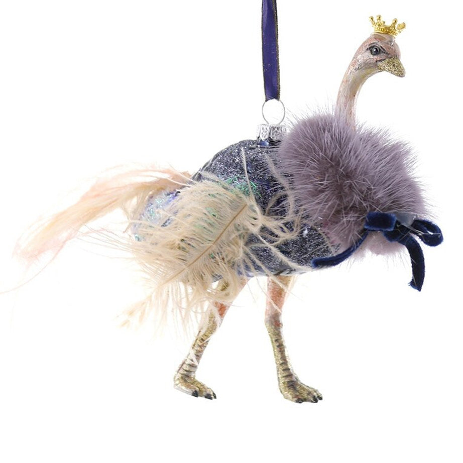 Crowned Birds Ornaments