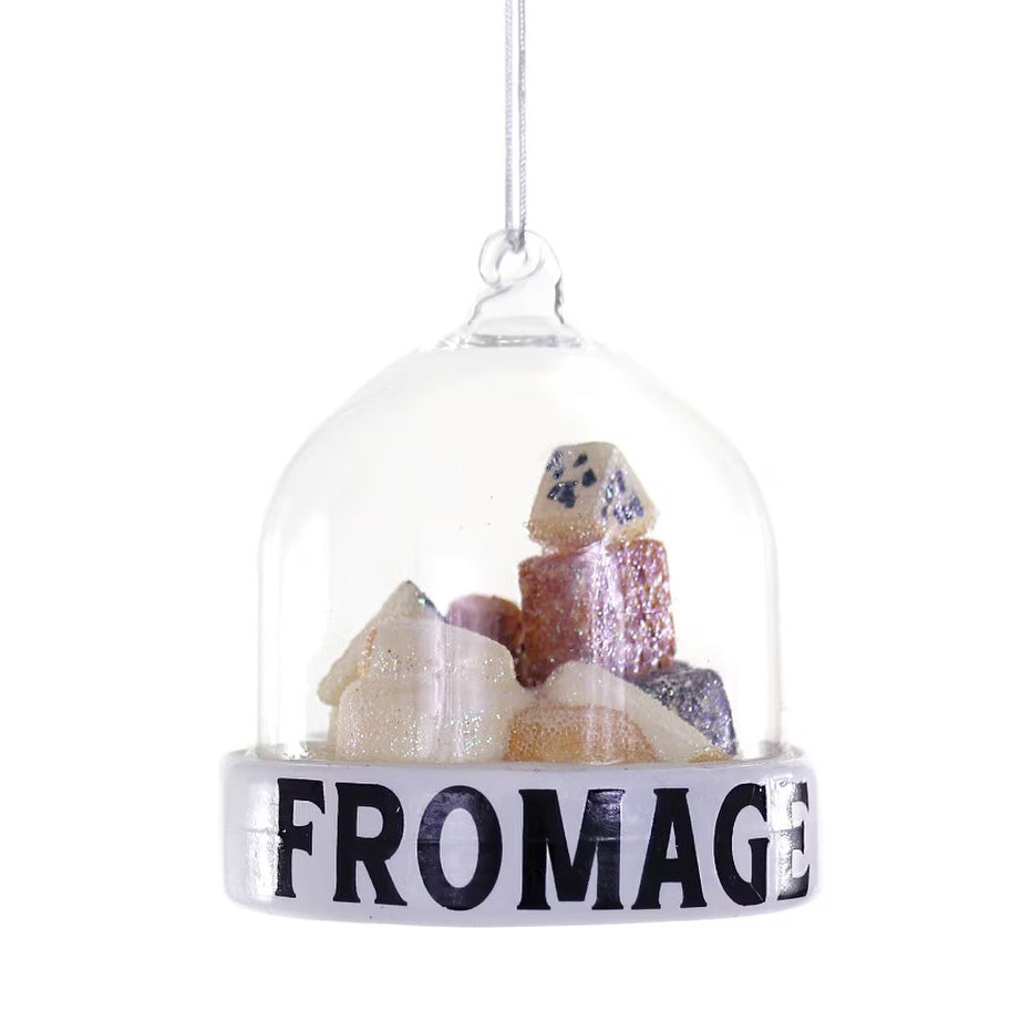 Cheese Glass Ornaments