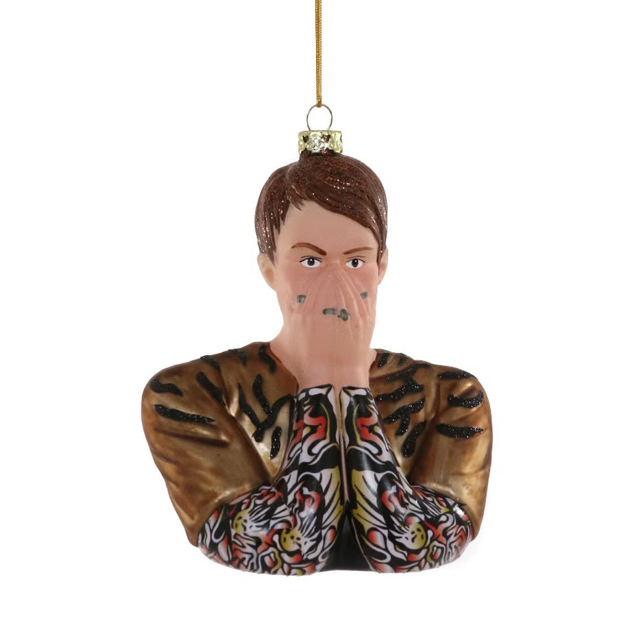 Iconic Characters Glass Ornaments