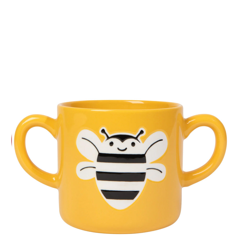 Little Sprout Double-Handle Ceramic Mugs