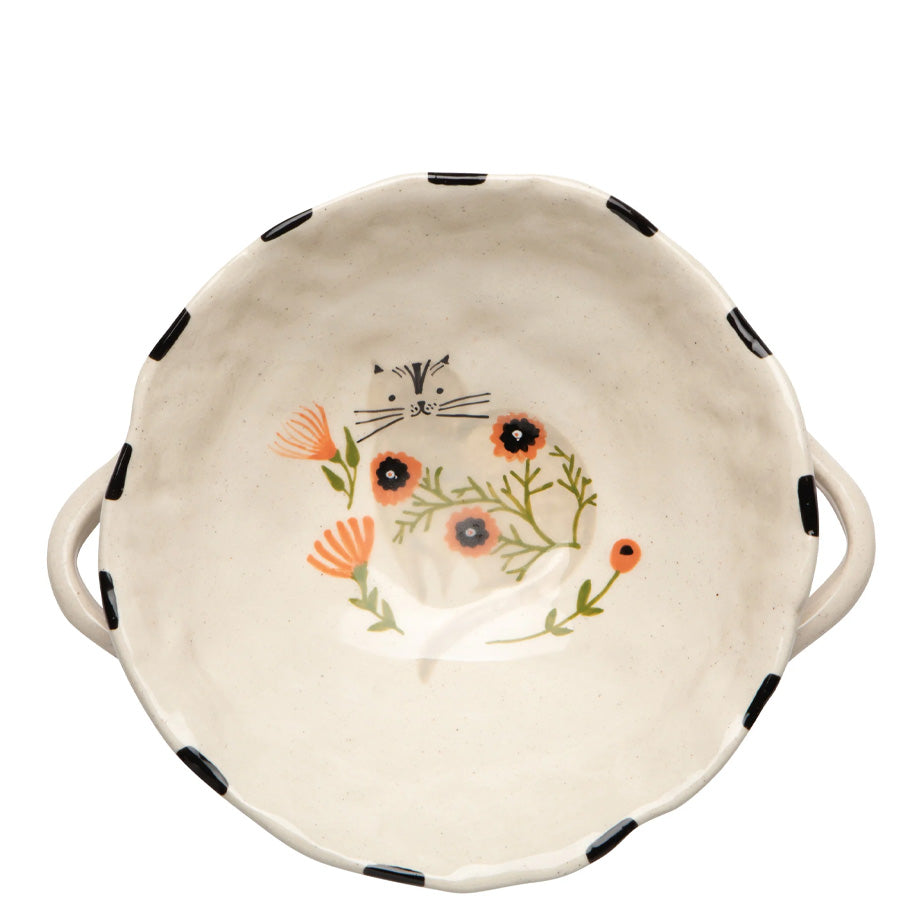 Danica Hand Painted Footed Bowls