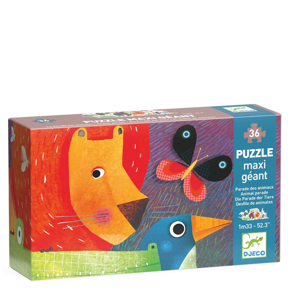 Animal Parade Floor Puzzle