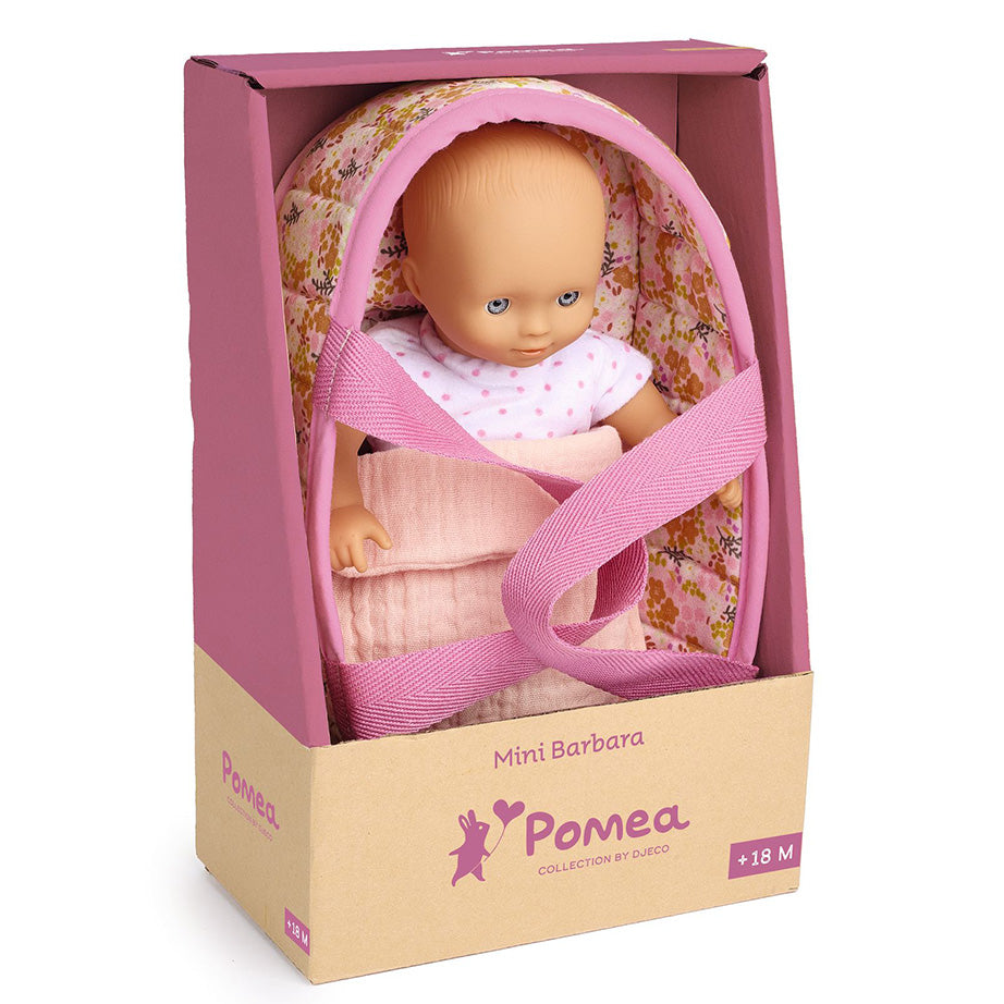 Pomea / Mini Baby Dolls with Bassinets