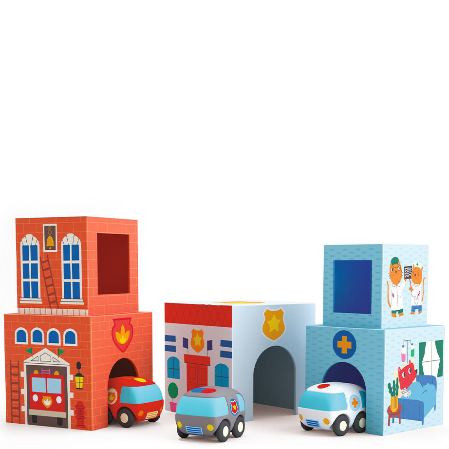 TopaniCar Stacking Blocks