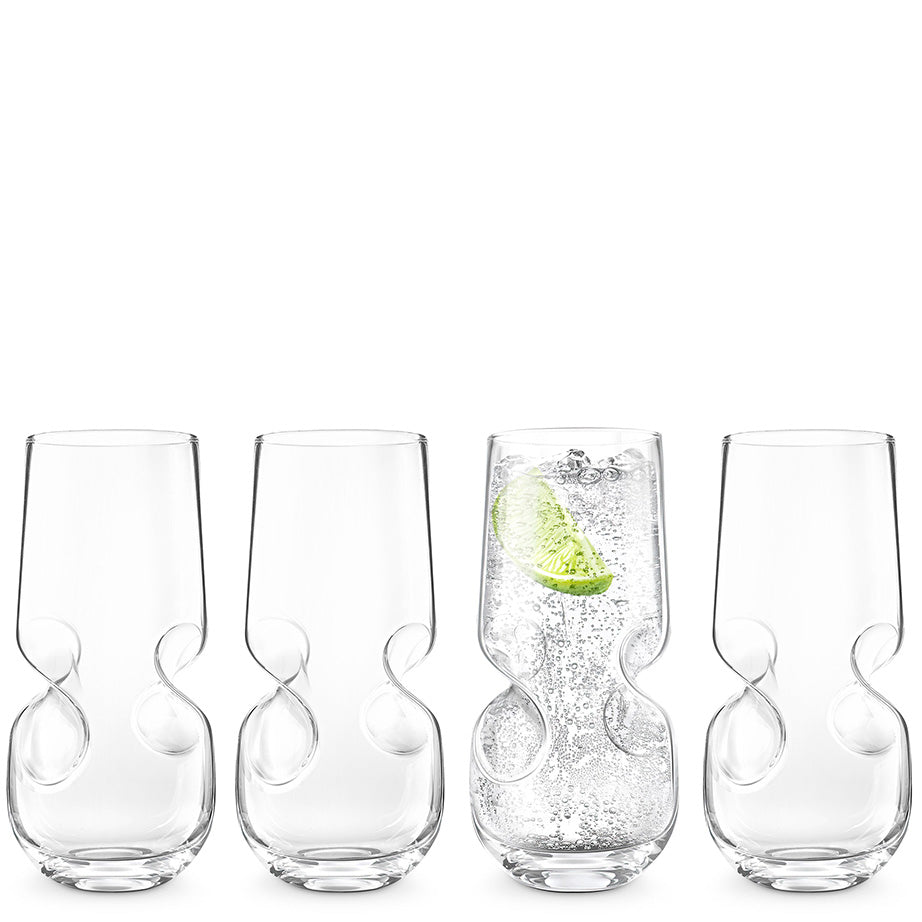 Bubbles Seltzer Glasses
