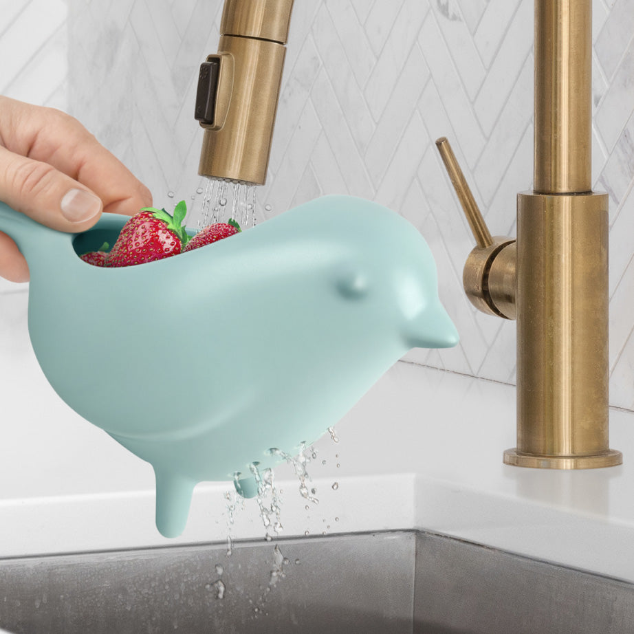 Blue Bird Colander