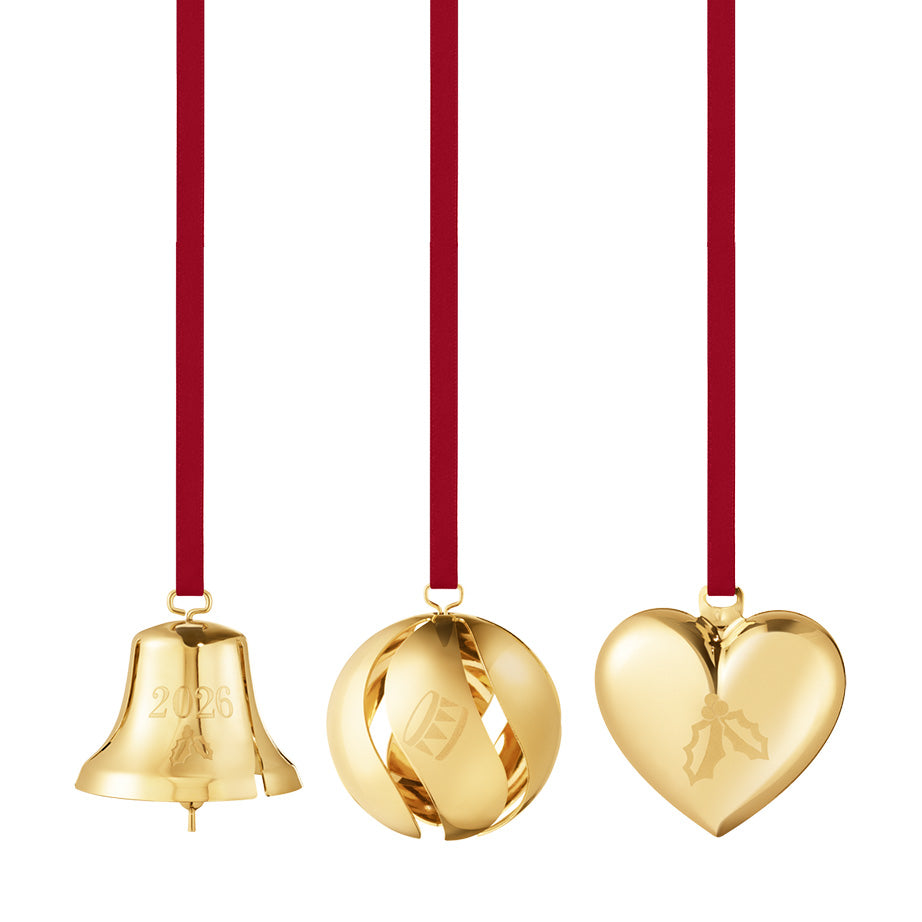Georg Jensen 2026 Christmas Collectible | Set of 3