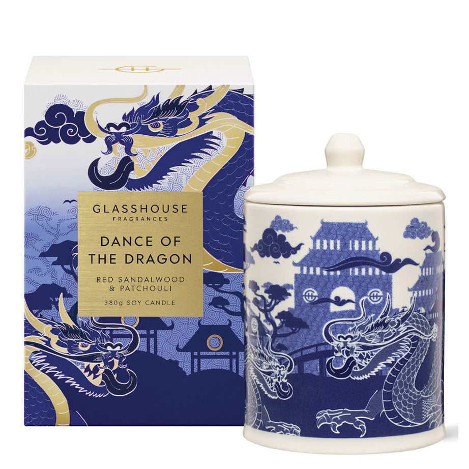 Glasshouse Dance of the Dragon Candle