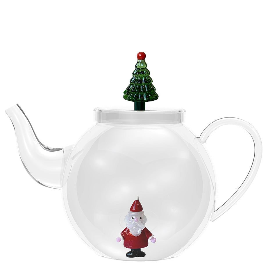 Santa Tea Pots