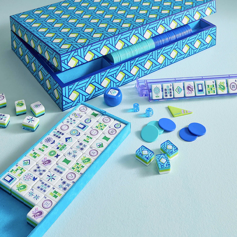 Basketweave Mahjong Set