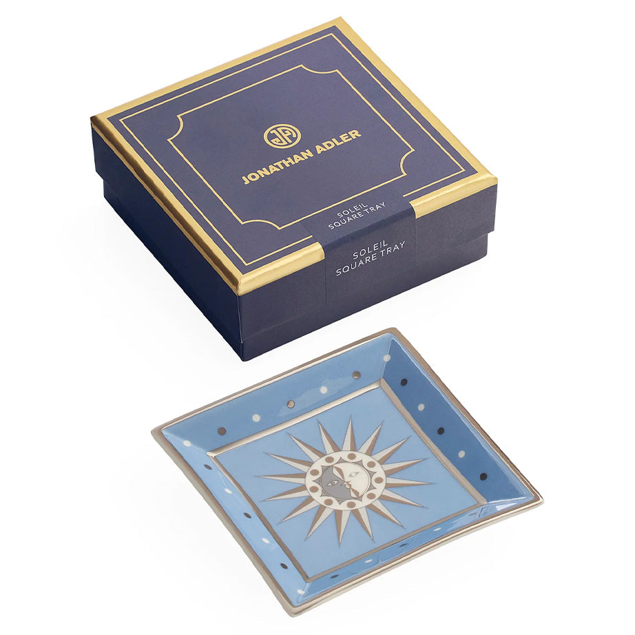 Soleil Square Porcelain Tray