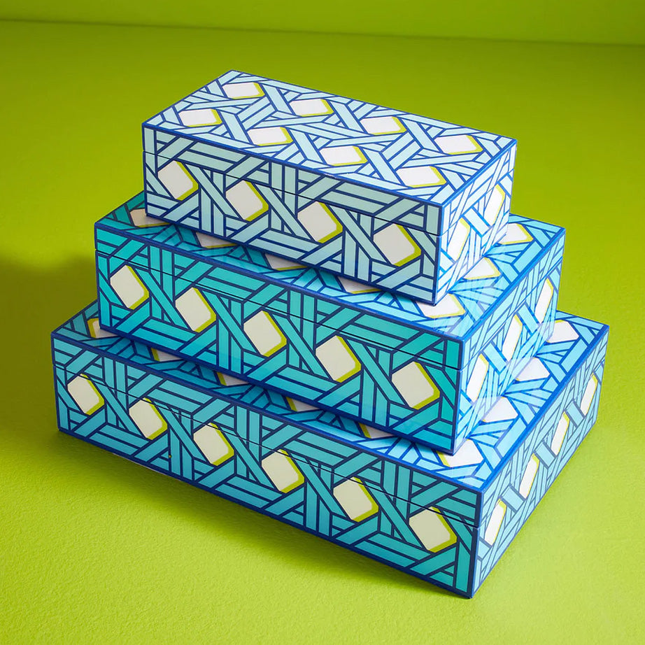 Basketweave Boxes