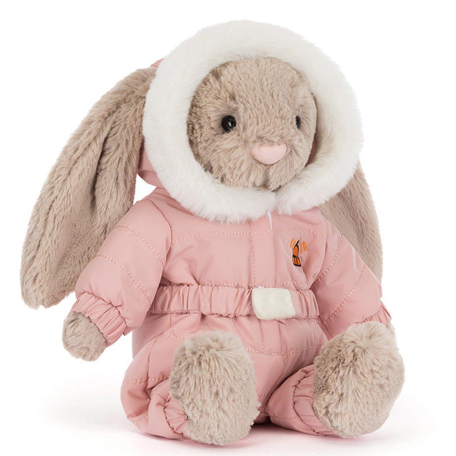 Bashful Bunny in Snow Suit