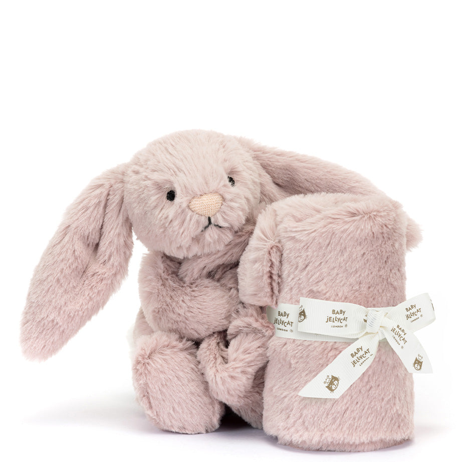 Bashful Luxe Rosa Bunny Soother
