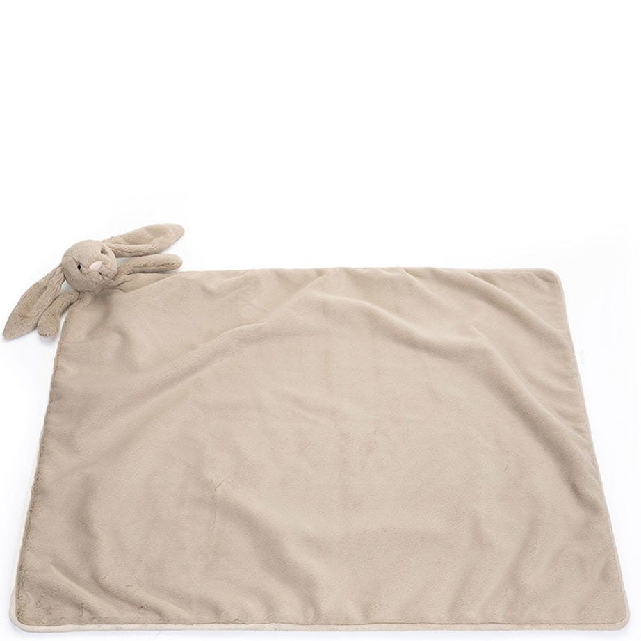 Beige Bashful Bunny Blankie