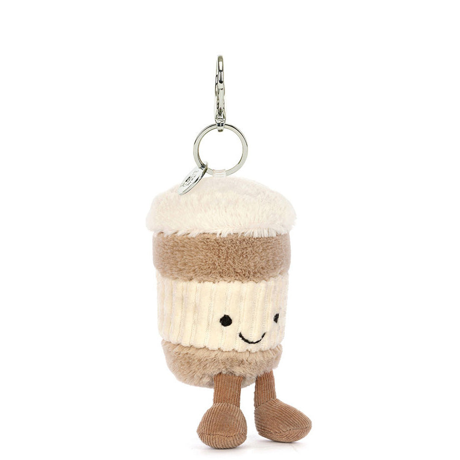  ジェリーキャット COFFEE TO GO BAG ぬいぐるみ Jellycat Amuseables Bag Charm | Coffee to Go