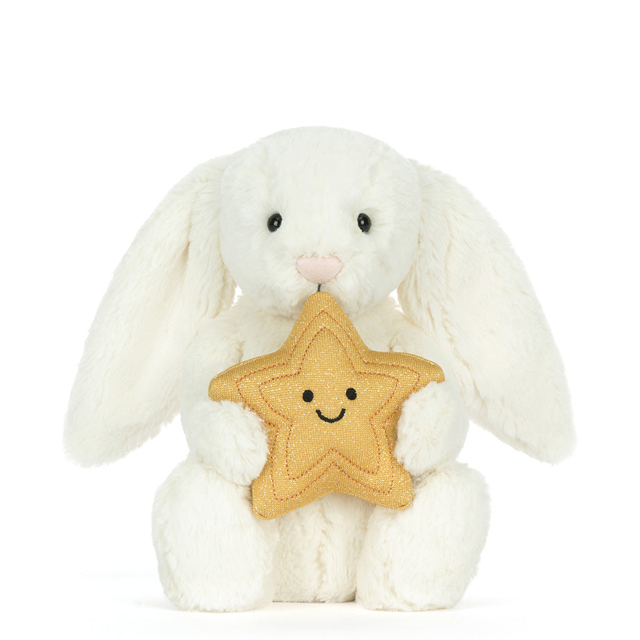 Cream Bunny with Star