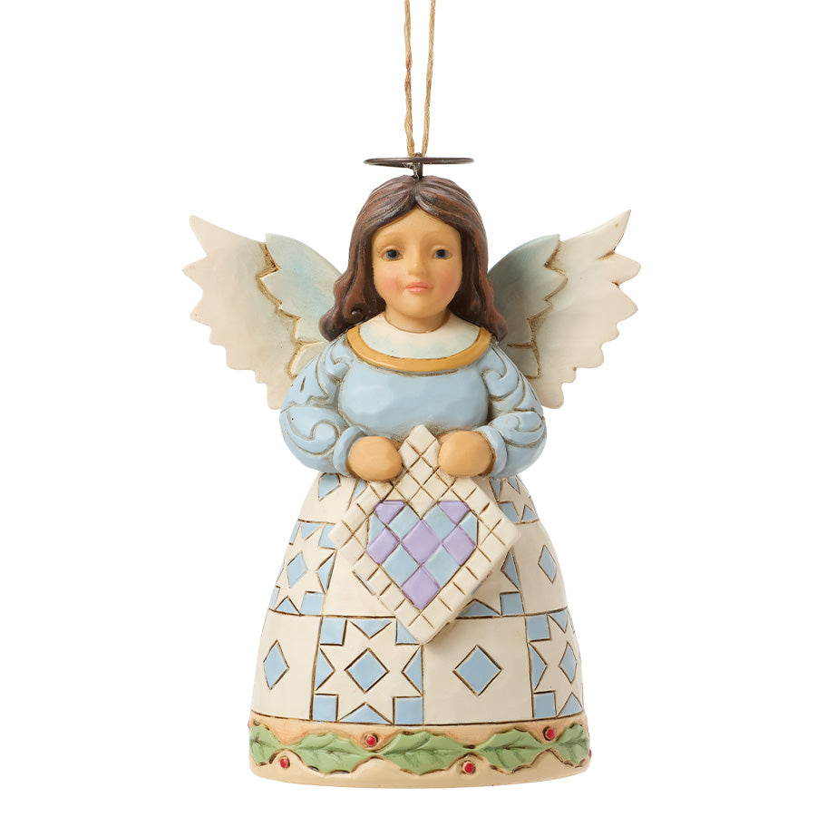Quilt Angel Ornaments