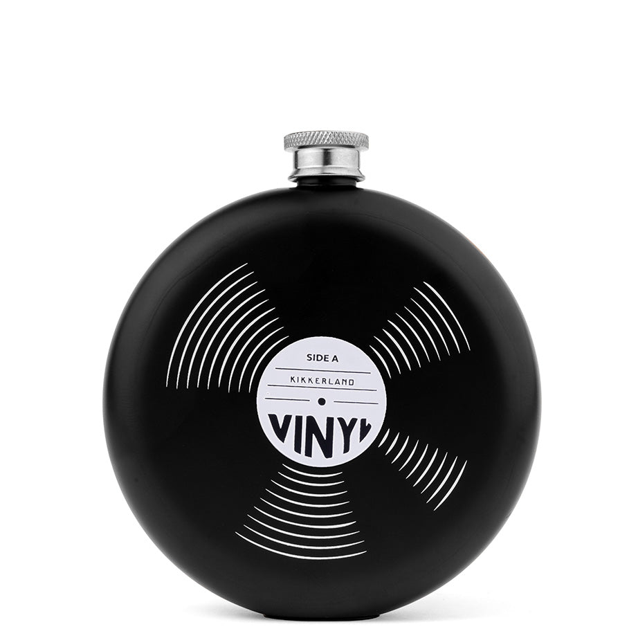 Record Hip Flask