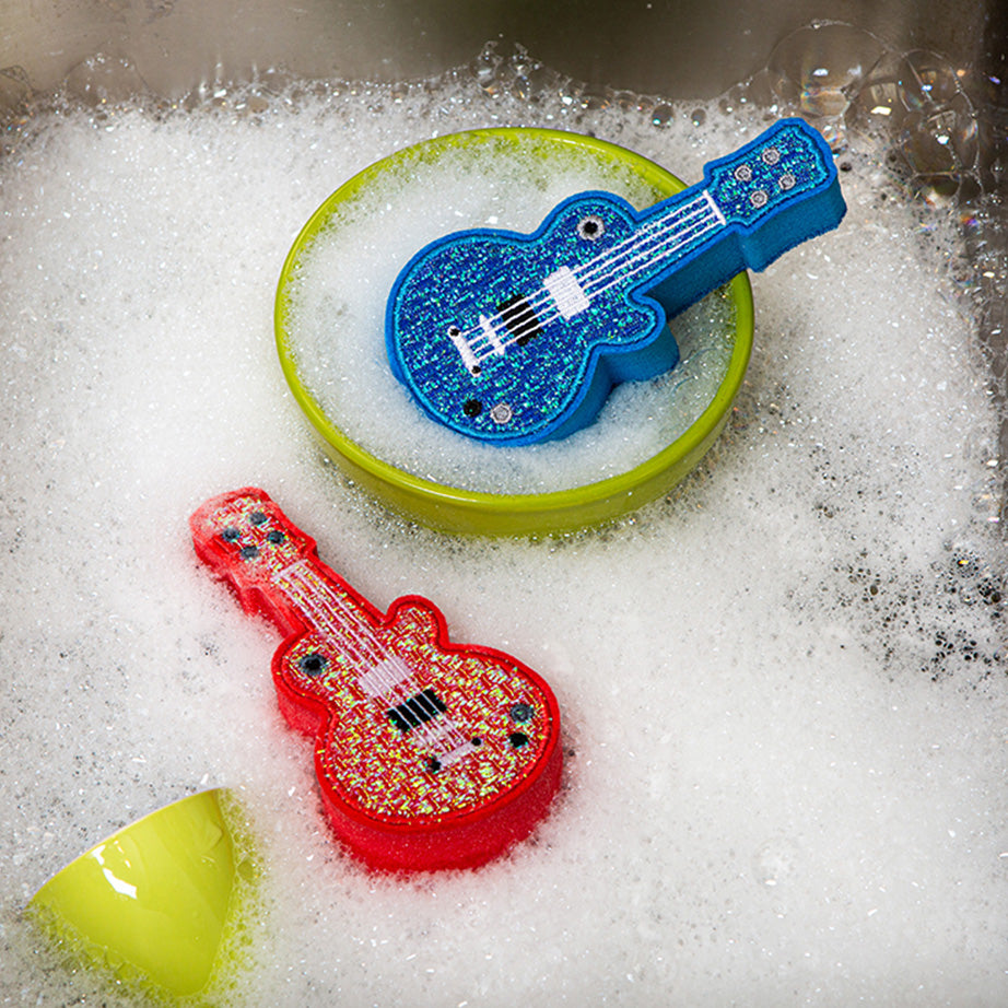 Guitar Scrub Sponges