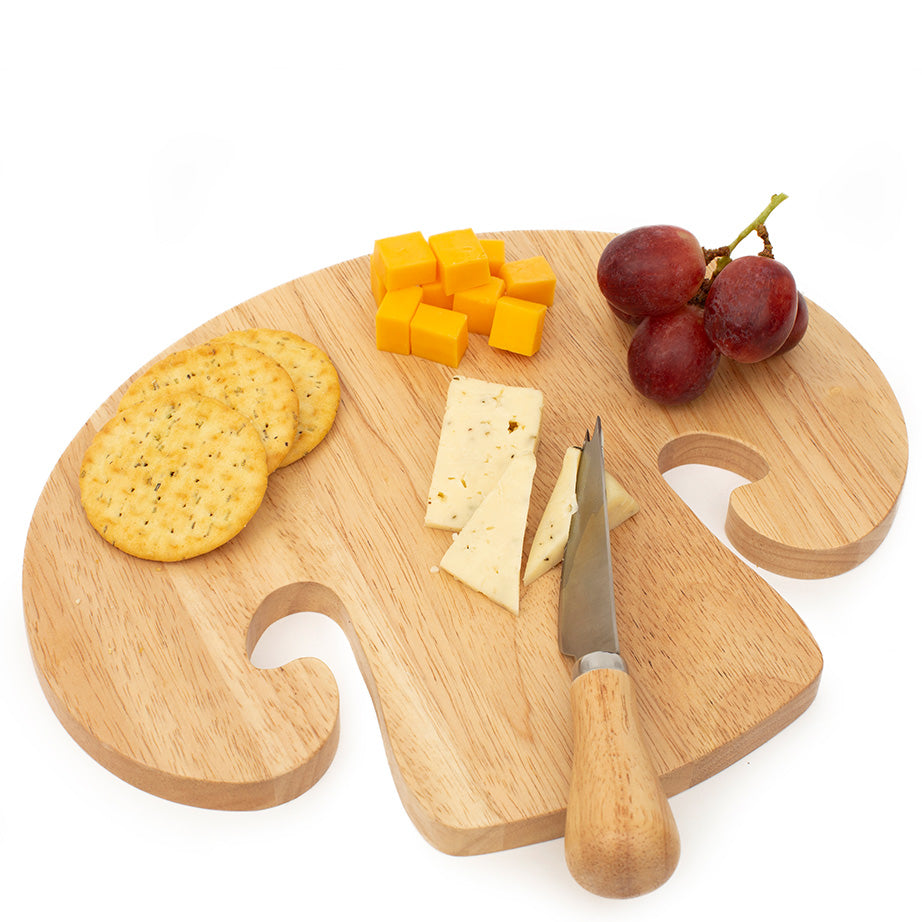Mushroom Cutting Board & Knife
