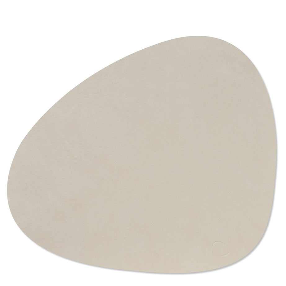 Curve Nupo Leather Table Mats | Earth Tones