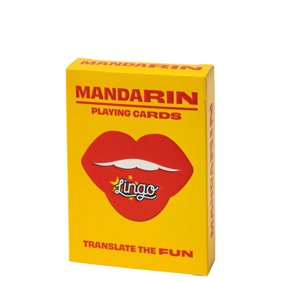 Lingo Language Playing Cards