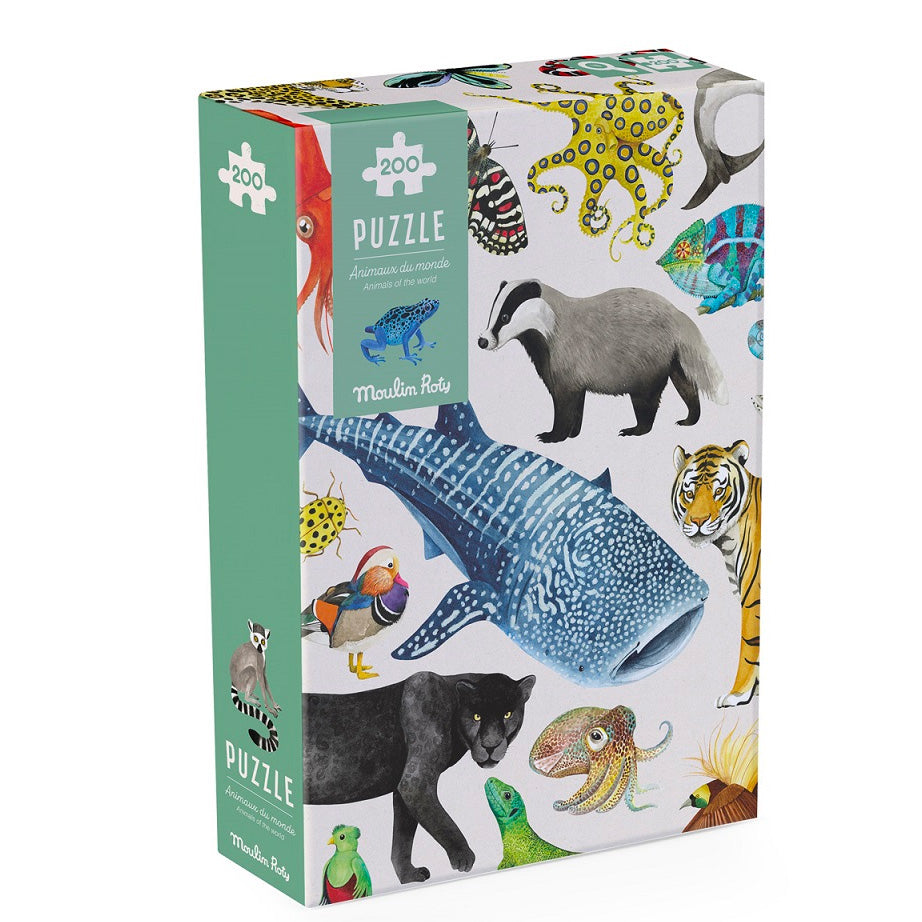 Moulin Roty Animals of the World Puzzle