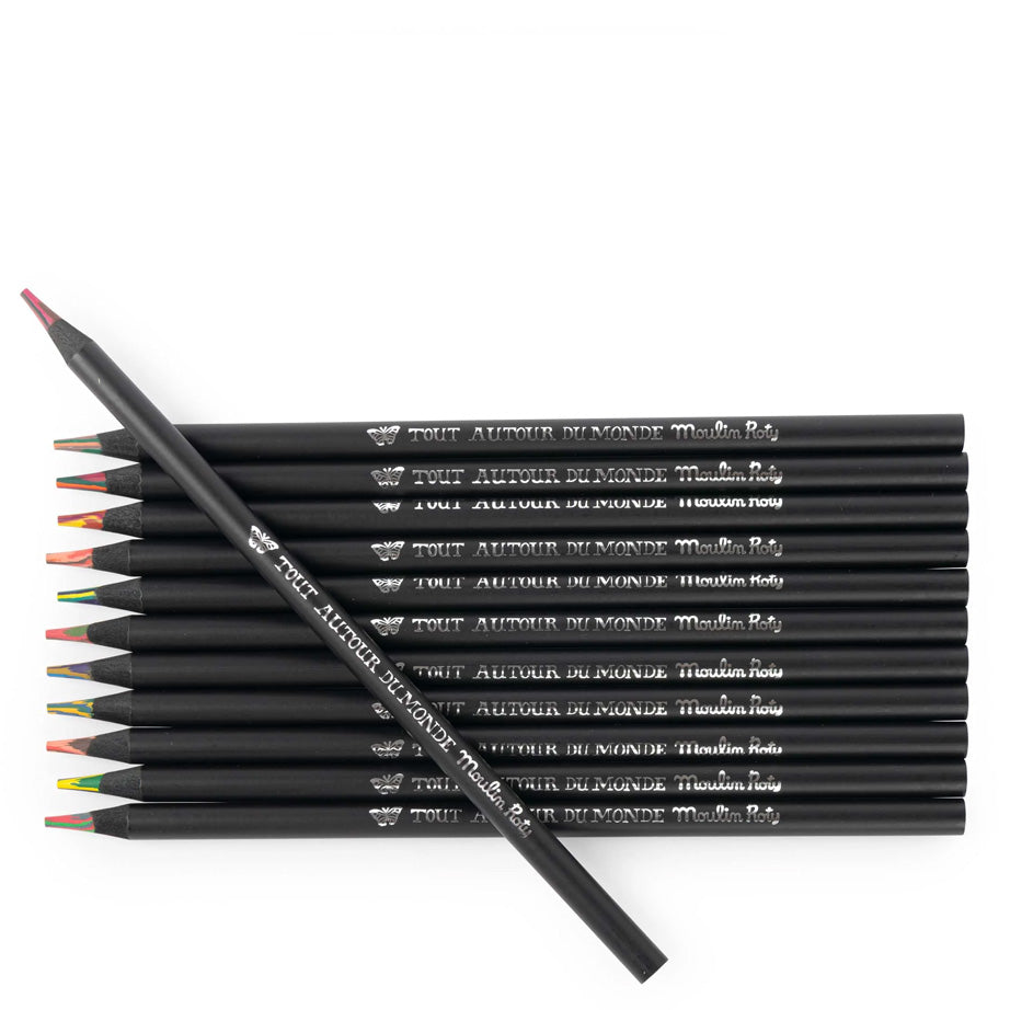 Tout Autour du Monde Multicoloured Pencils