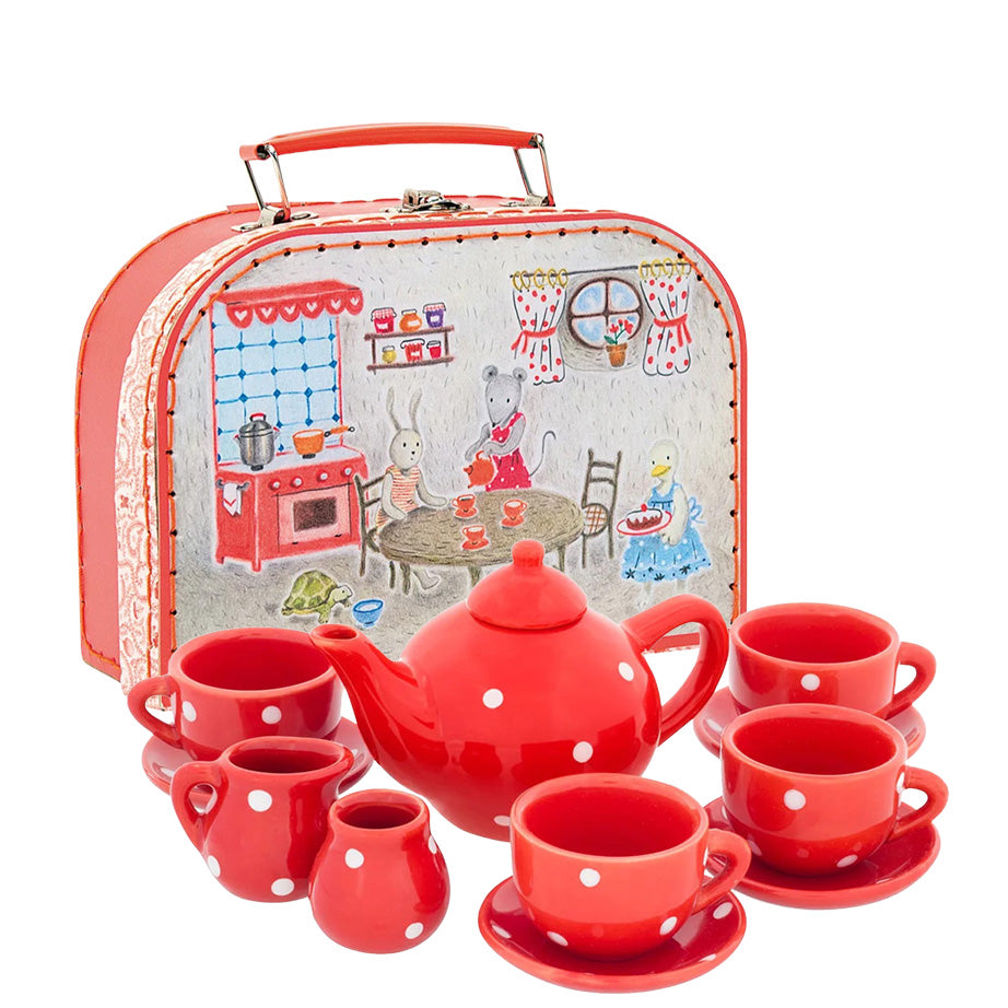 La Grande Famille Ceramic Tea Set
