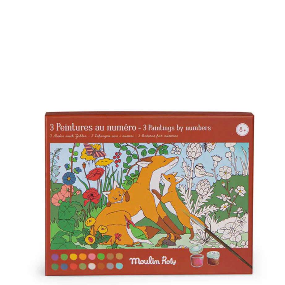 Moulin Roty Paint-by-Numbers Kits