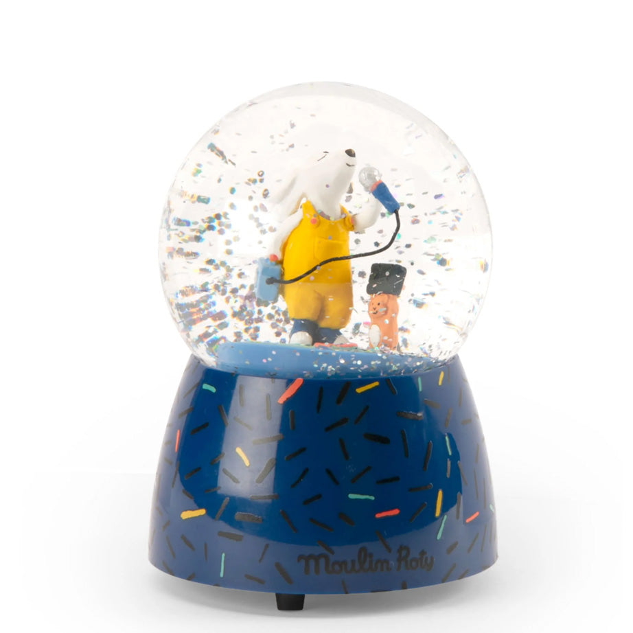Puce & Pilou Musical Snow Globe
