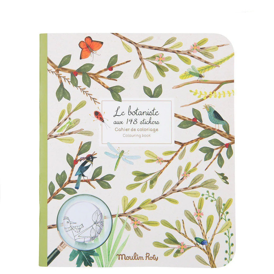 Le Botaniste Colouring Book & Stickers