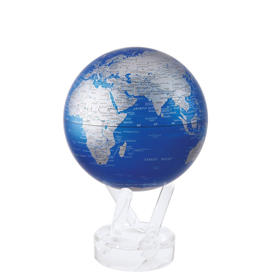 MOVA Globe 4.5インチ MOVA Globe Metallic Blue and Silver 4.5