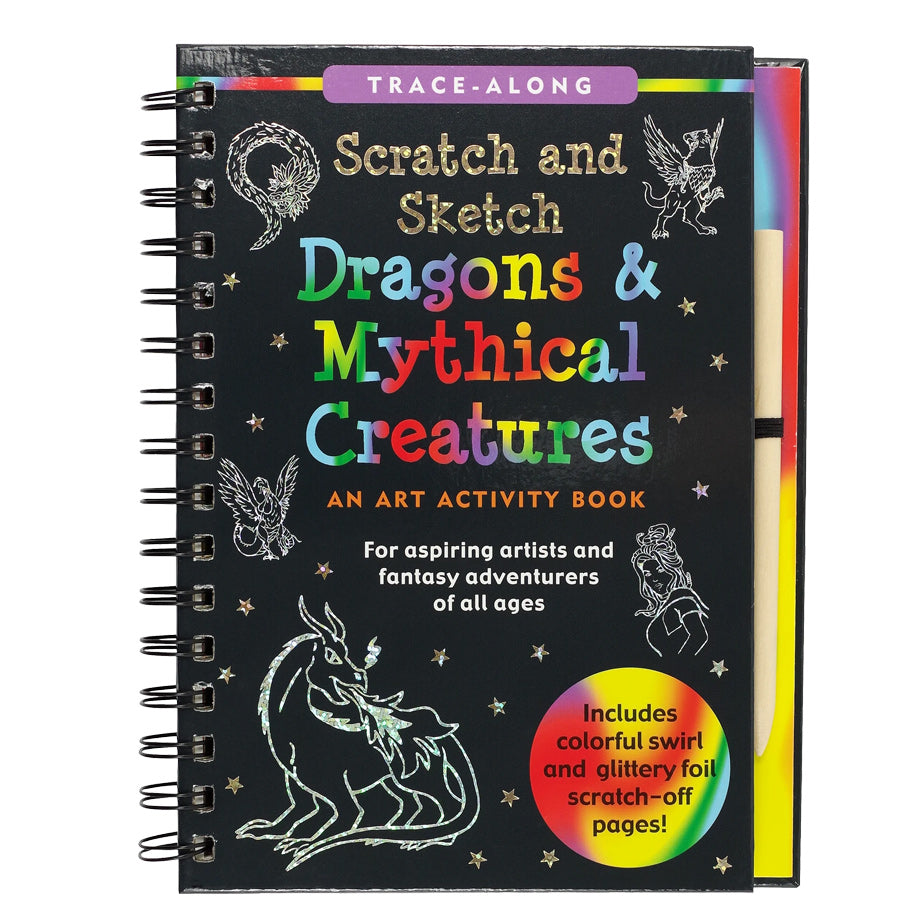 Scratch & Sketch Art Activity Books