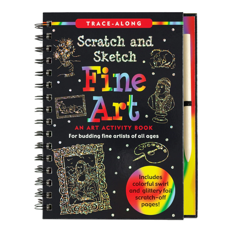 Scratch & Sketch Art Activity Books