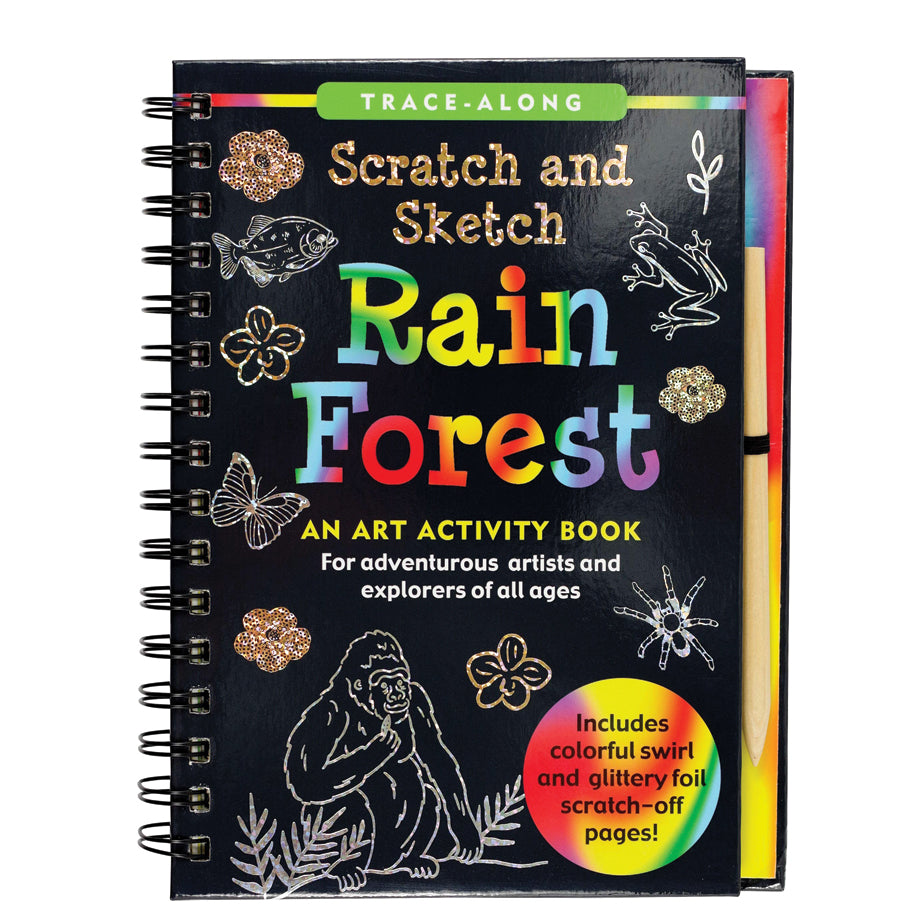 Scratch & Sketch Art Activity Books